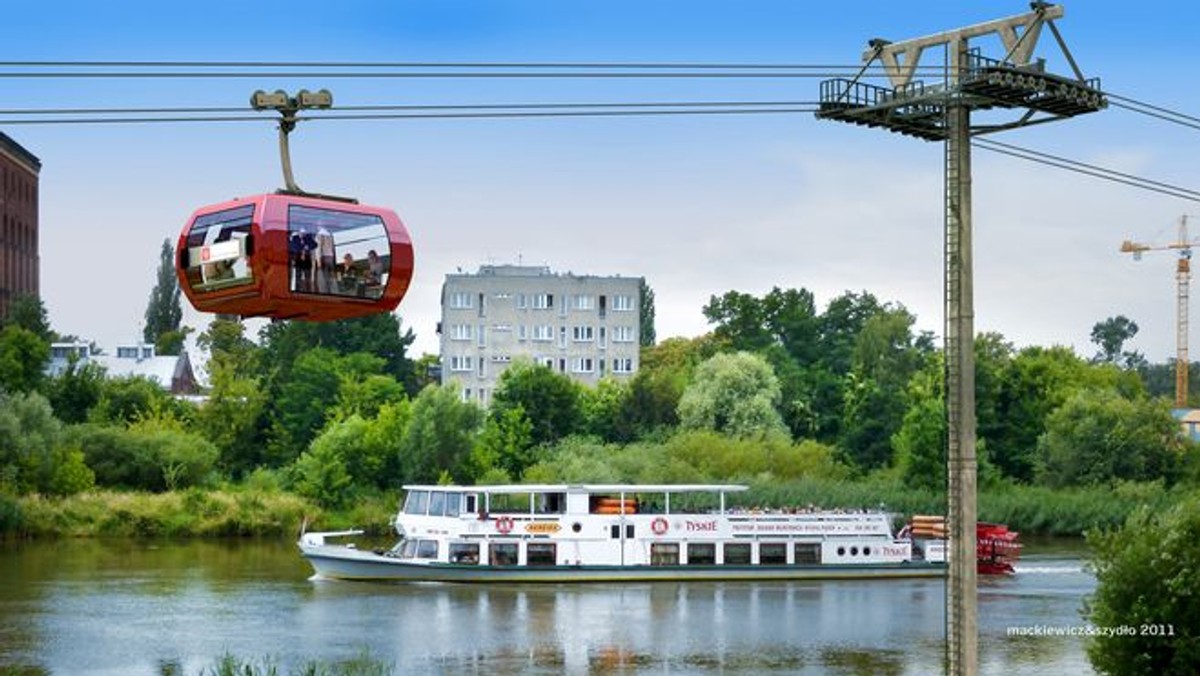 Politechnika Wrocławska właśnie ogłosiła przetarg na budowę kolejki linowej, która połączy kampusy uczelni po obu stronach Odry. Zwycięzca na zaprojektowanie i zbudowanie kolejki będzie miał 11 miesięcy. Dzięki inwestycji studenci i pracownicy PWr będą mogli przemieścić się z Wybrzeża Wyspiańskiego do Geocentrum przy ul. Na Grobli w niecałe 3 minuty - podaje portal tuwroclaw.com.