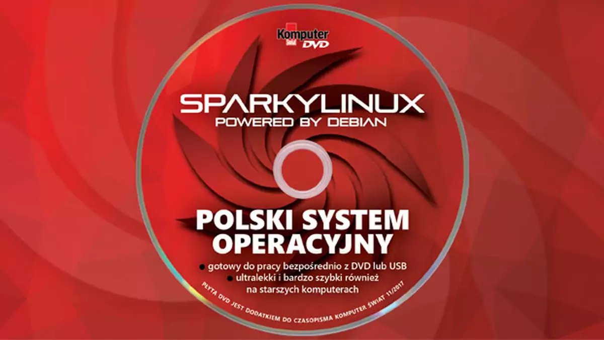 SparkyLinux - polski system operacyjny dla czytelników Komputer Świata