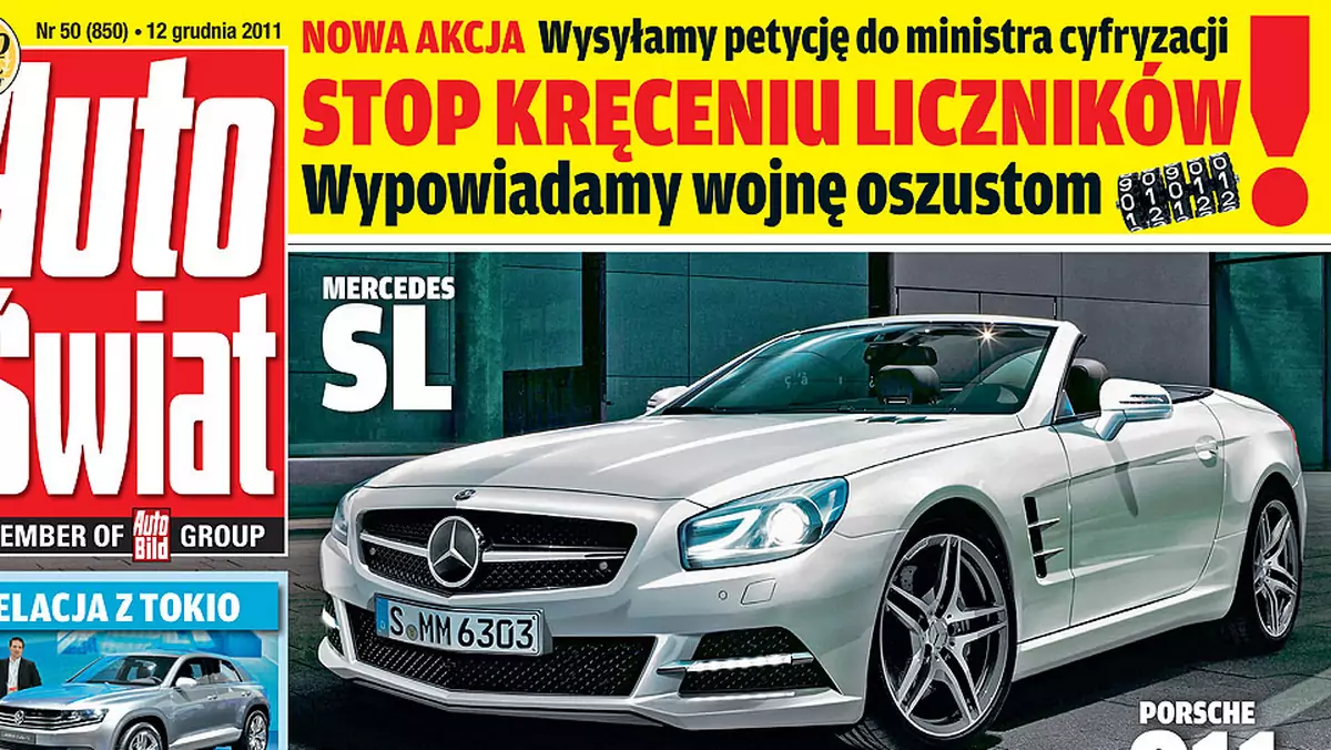 Nowy Mercedes SL będzie naprawdę lekki