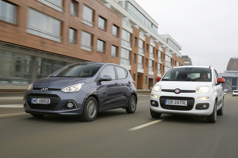 Porównanie aut miejskich: Fiat Panda kontra Hyundai i10