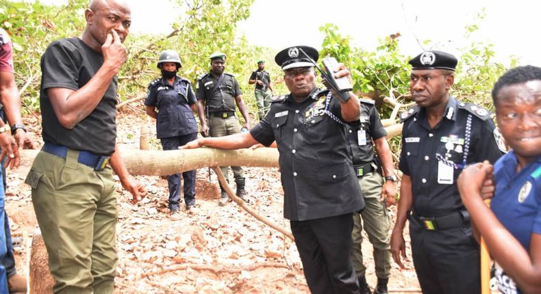 Men of the Nigerian police