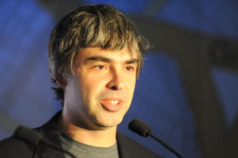 Larry Page, jeden z twórców Google / Bryan Smith/ZUMAPRESS.com 