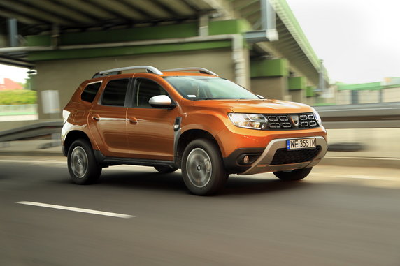 Dacia Duster 1.6 SCe Prestige - gwarancja perforacyjna 6 lat, ocena 3 gwiazdki