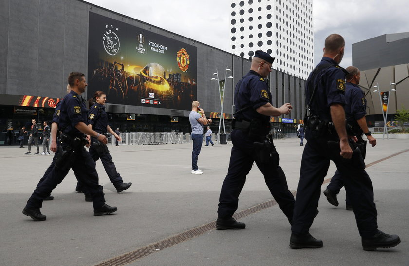 Liga Europy: Policja w gotowości przed finałem Manchester – Ajax