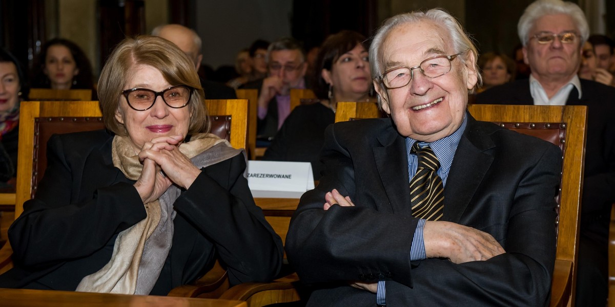 Krystyna Zachwatowicz i Andrzej Wajda