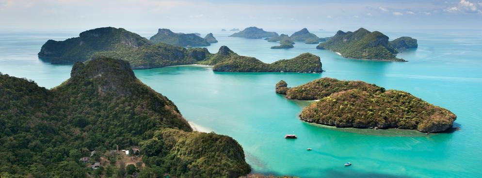 Wyspy Ang Thong w Tajlandii