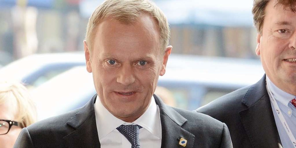 Donald Tusk na szczycie w Brukseli