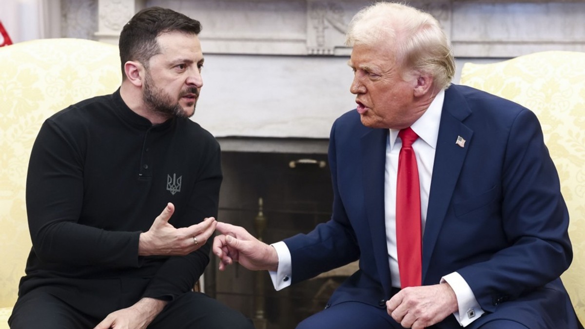 Volodimir Zelenski i Donald Tramp u Beloj kući 28. februara 2025.