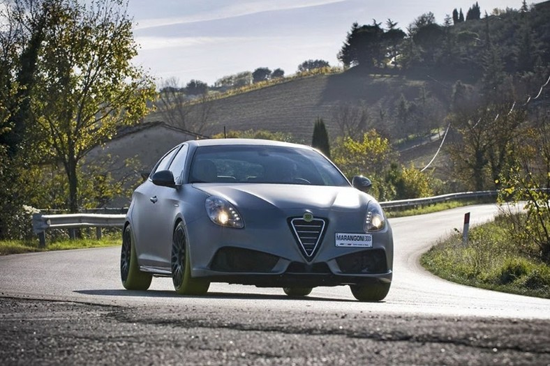 Alfa Romeo Giulietta naprawdę ma zielone opony