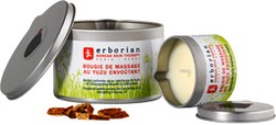 Yuzu masszázs gyertya ERBORIAN- Marionnaud parfüméria 2990 Ft/35 g-20%-kal olcsóbban a GLAMOUR-napokon: 2390 FtMit szólnál egy gyertyához, amit később energizáló olajként is felhasználhatsz? Gyújtsd meg a kanócot, és várd meg, amíg a masszázsolaj folyóssá válik. Ha már nem forró, masszírozd a bőrödbe. Mi az a yuzu? Isteni, frissítő ázsiai citrom.