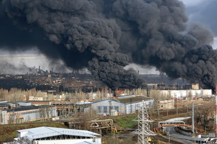 Potężne straty Ukrainy po atakach na magazyny ropy. Sieć gazowa pod wzmożoną ochroną