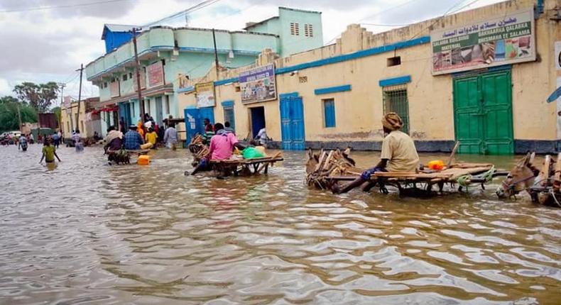 Floods kill 10, destroy 2714 houses in Niger state in 2019/Illustrative photo. 