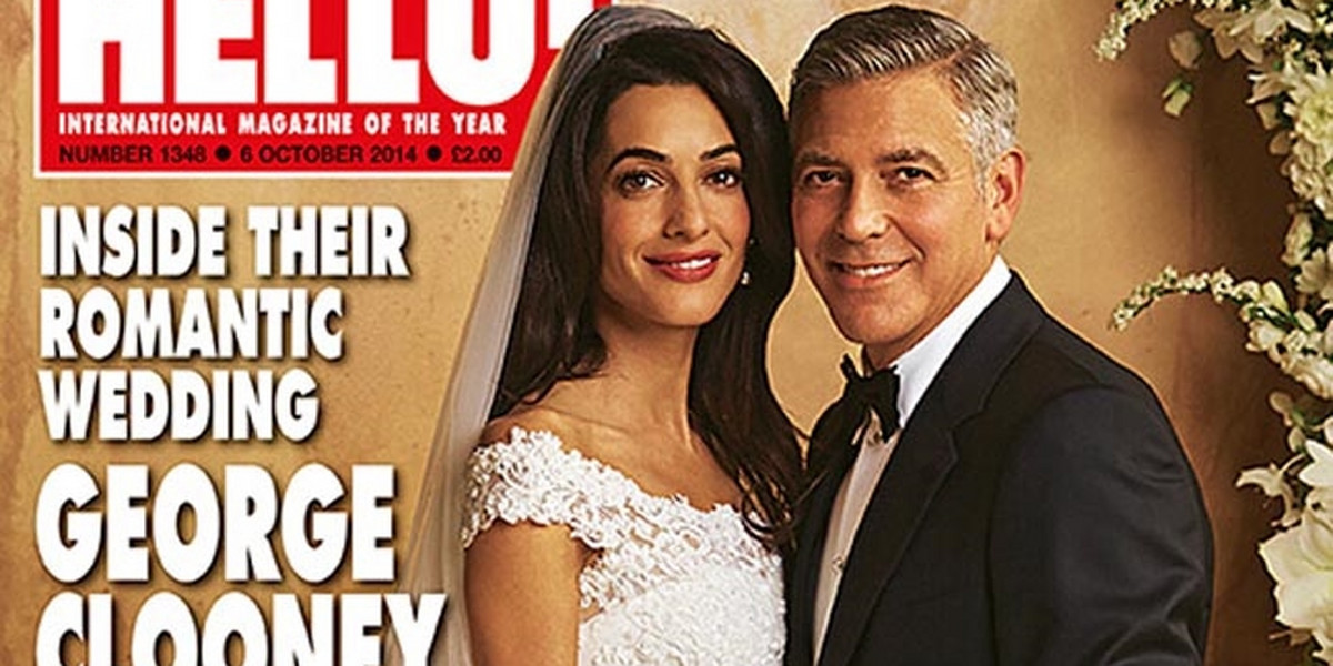 Nowe zdjęcia ze ślubu Clooneya