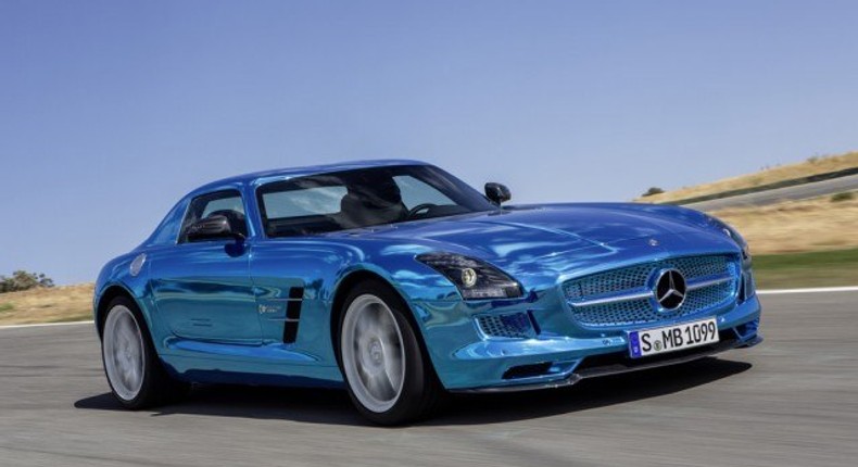 2014 mercedes benz sls amg electric drive