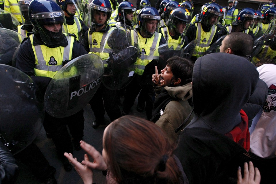 BRITAIN G20 SUMMIT PROTESTS IN LONDON