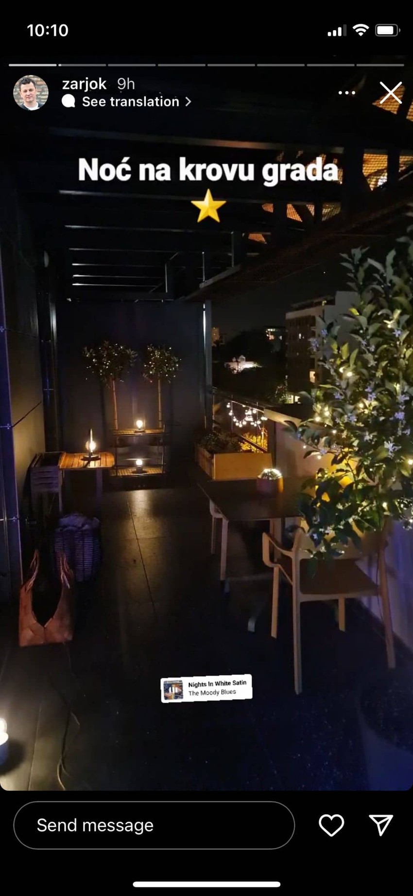 Terasa Žarka Jokanovića i Milice Milše