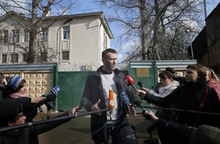 Nawalny wyszedł na wolność