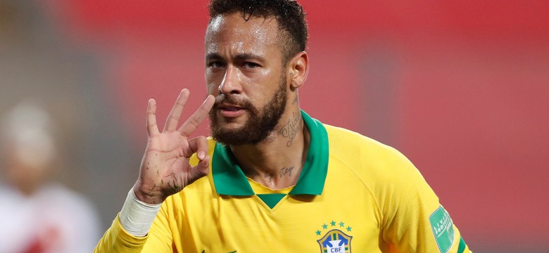 Hattrick Neymara w meczu z Peru. Wyprzedził Ronaldo, więcej goli ma już tylko Pele