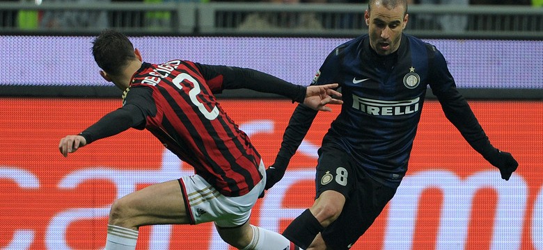 Liga włoska: Derby Mediolanu dla Interu. WIDEO