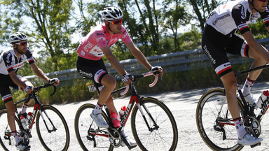 Giro d'Italia: Tom Dumoulin odjechał Nairo Quintanie na 14. etapie
