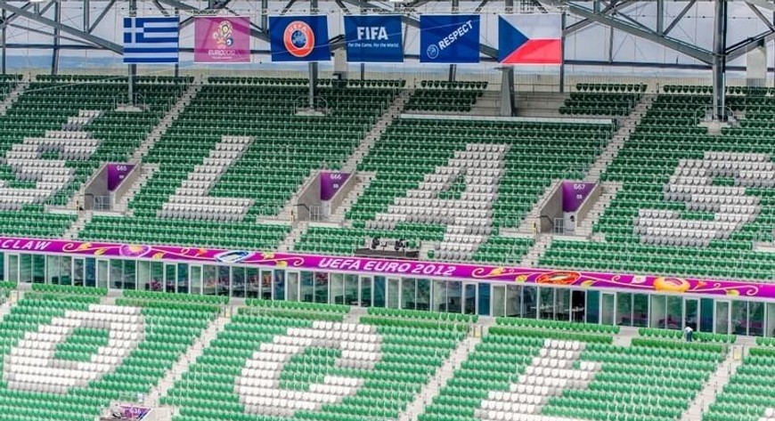 Tak się prezentował obiekt przy al. Śląskiej podczas EURO 2012. 