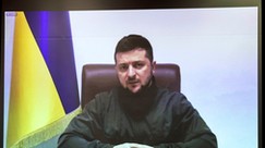 Zelensky calls for worldwide protest against Russia war