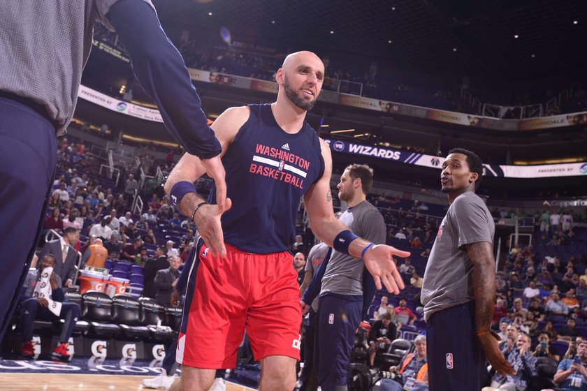 Marcin Gortat zabrał do hotelu trzy dziewczyny po meczu Wizards