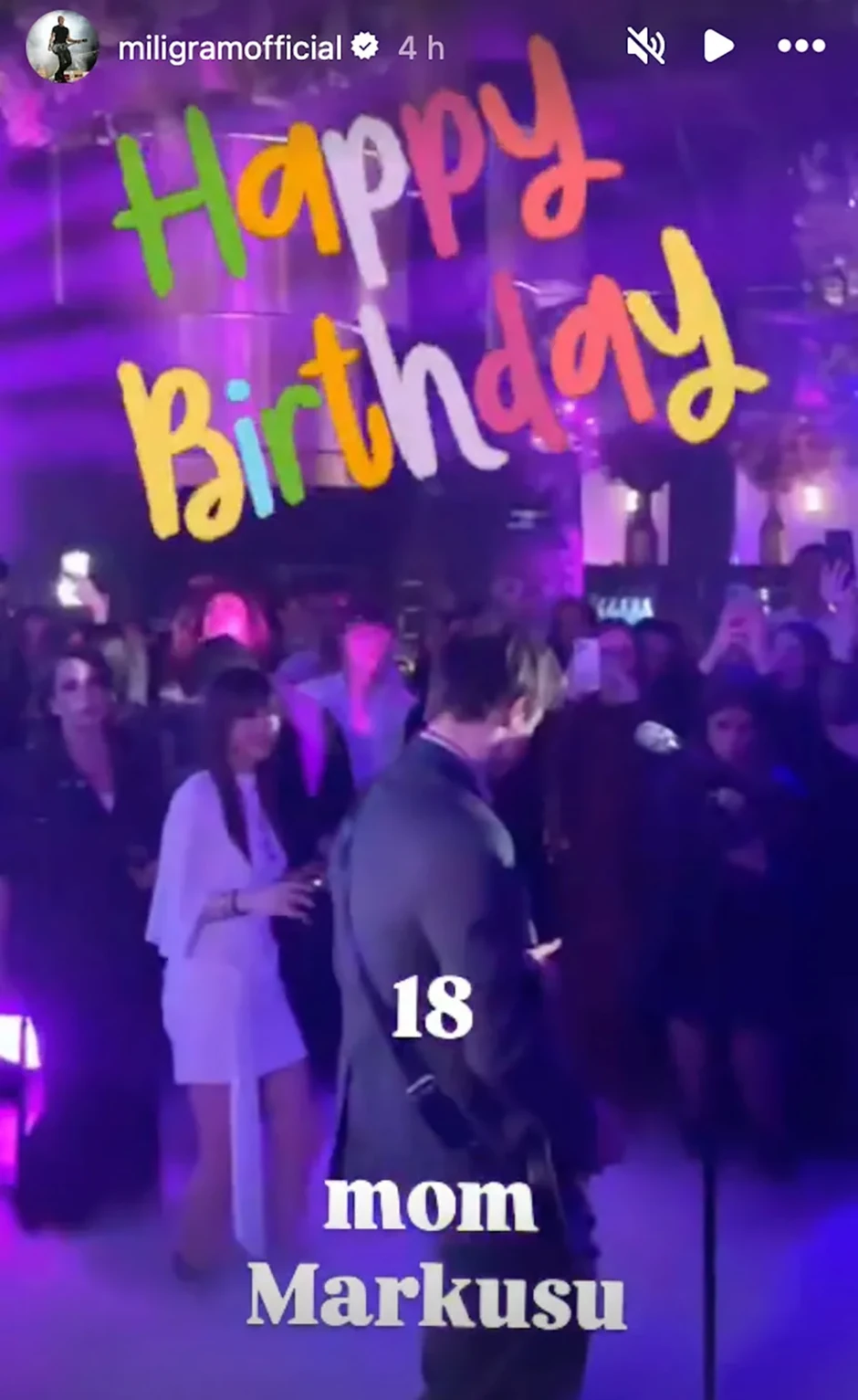 Mili proslavio sinu punoletstvo