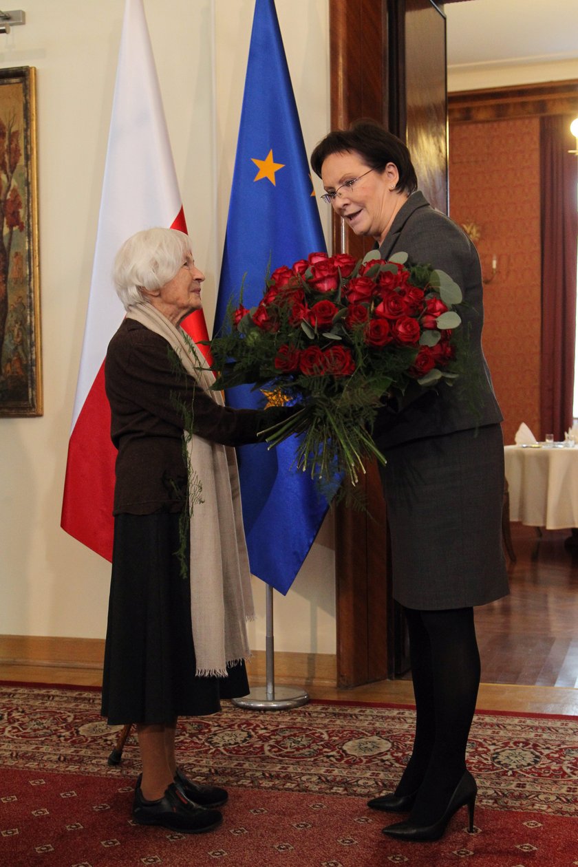 Danuta Szaflarska i Ewa Kopacz