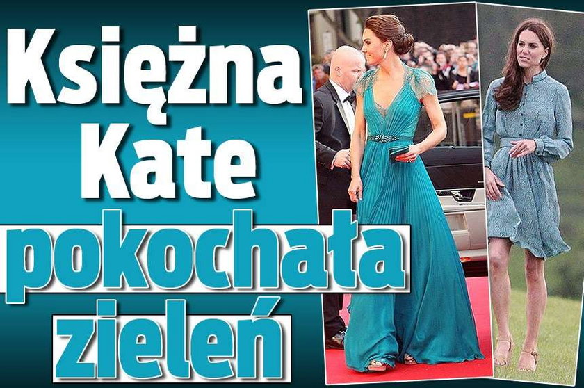 Księżna Kate pokochała zieleń