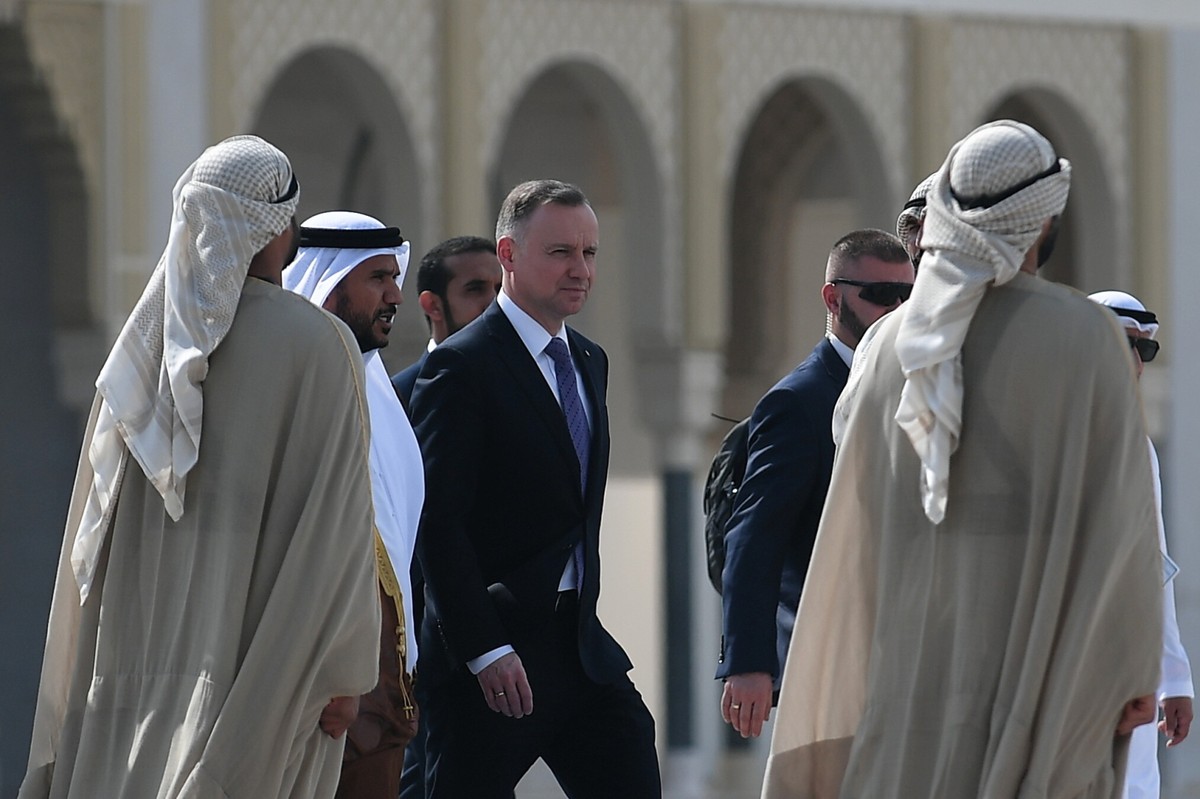 Prezydent RP Andrzej Duda w Dubaju