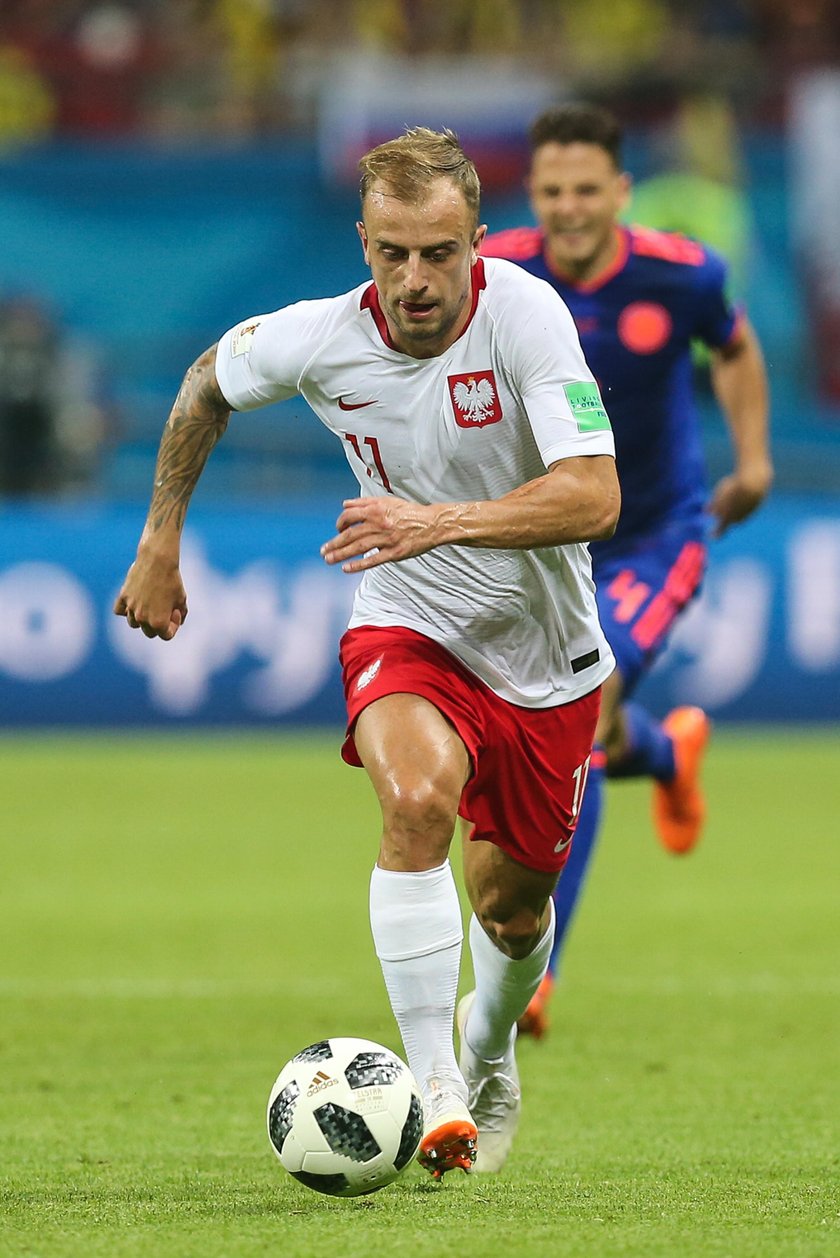 Kamil Grosicki rozczarowany brakiem gry