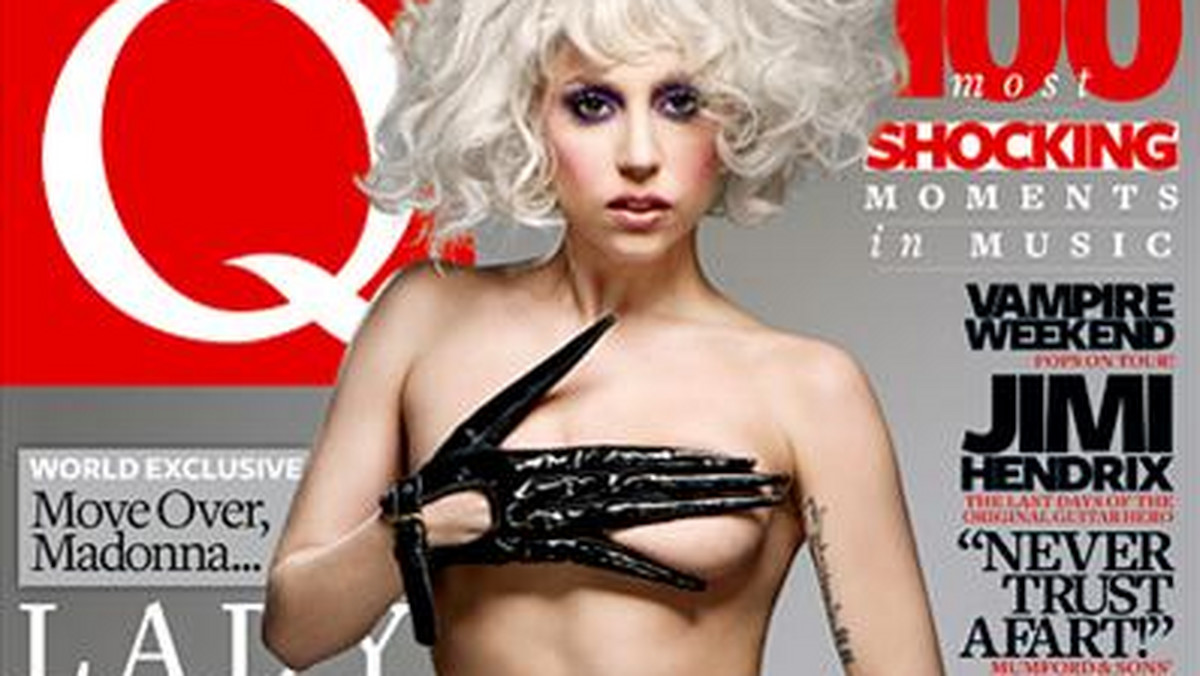 Lady Gaga na okładce "Q"