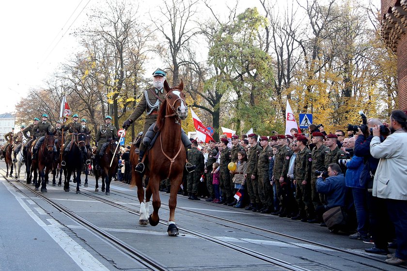 Uroczystości 11 listopada w Krakowie 