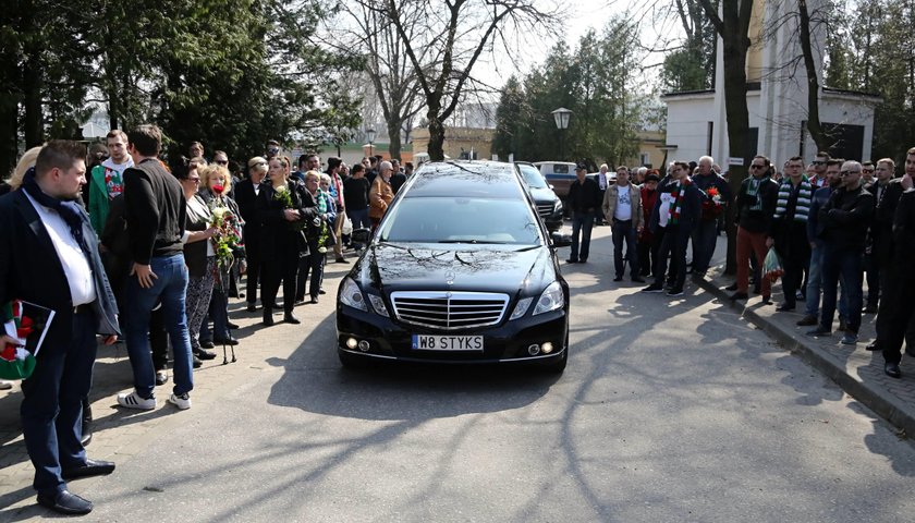 Ostatnie pożegnanie Pawła Zarzecznego