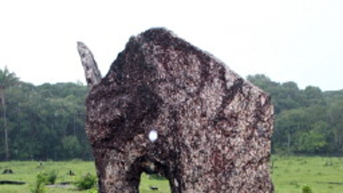 BRAZIL-ARCHAEOLOGY-MONOLITHS