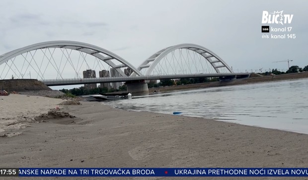 Nizak vodostaj Dunava u Novom Sadu