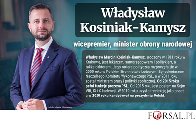 Kim jest Władysław Kosiniak-Kamysz? Wicepremier, minister obrony narodowej [BIOGRAM]