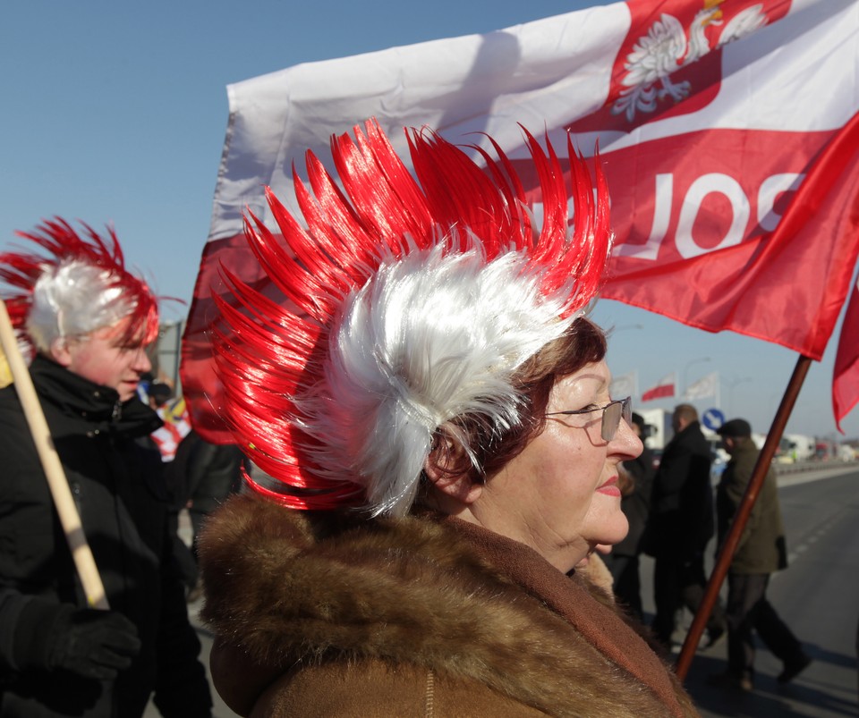 POLICHNO SAMOOBRONA PROTEST