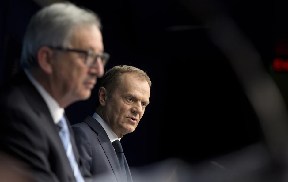Predsednici Evropske komisije i Evropskog saveta Žan-Klod Junker i Donald Tusk