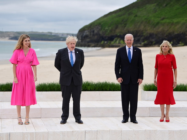 Jill Biden Joe Biden Carrie Johnson Boris Johnson