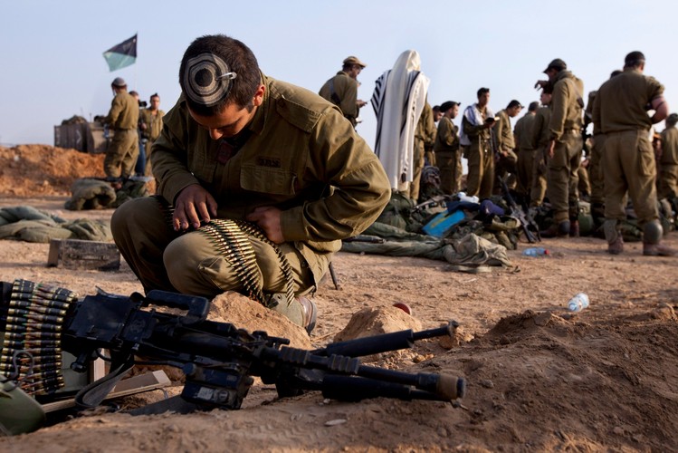 Izraelscy żołnierze gotowi na inwazję