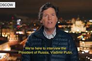 Tucker Carlson zostanie ukarany przez Unię za wywiad z Władimirem Putinem?