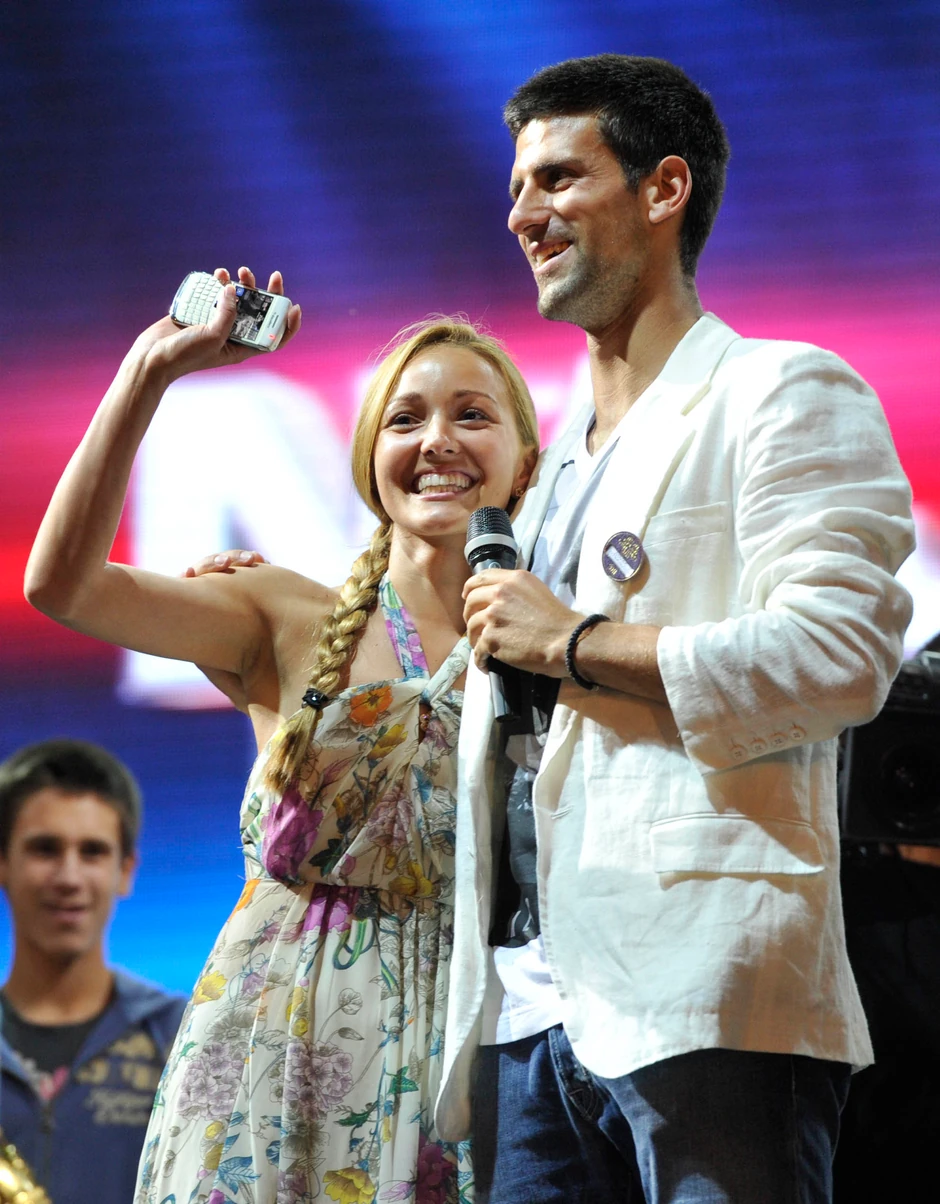 Jelena i Novak Đoković