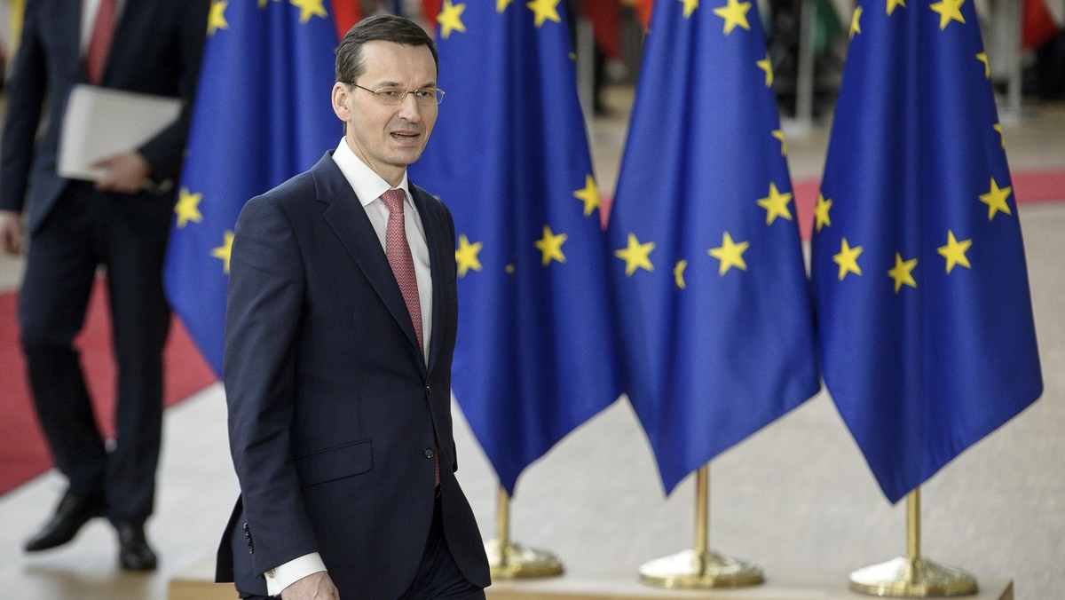 Mateusz Morawiecki w Brukseli