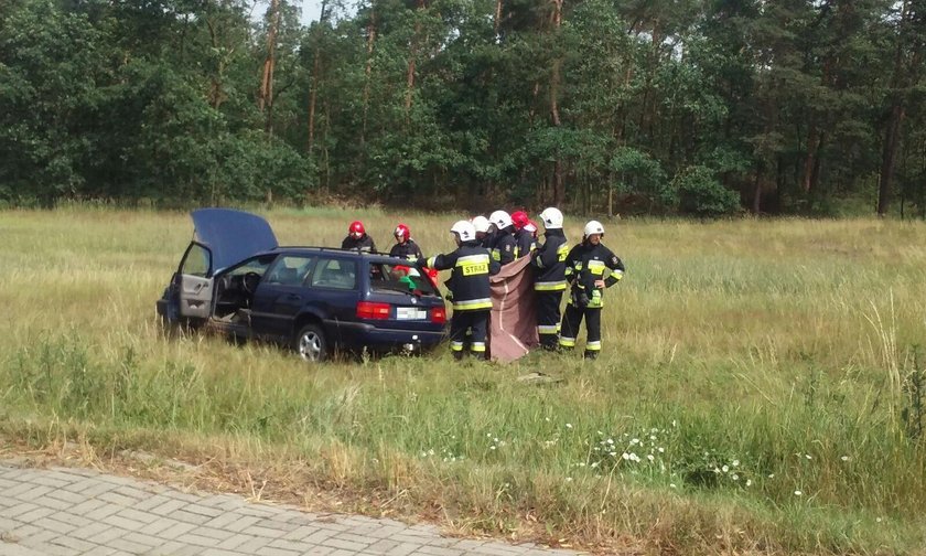 Kierująca tłumaczyła, że straciła panowanie nad samochodem