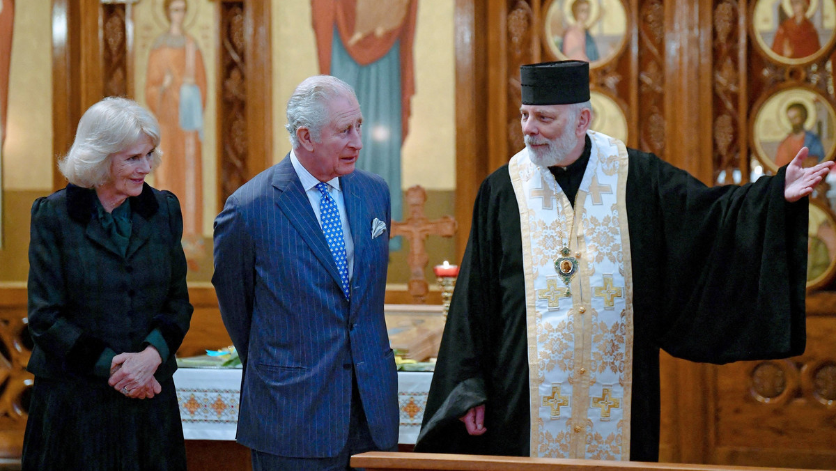 Książę Karol na spotkaniu z ukraińską społecznością. Camilla nie kryła wzruszenia