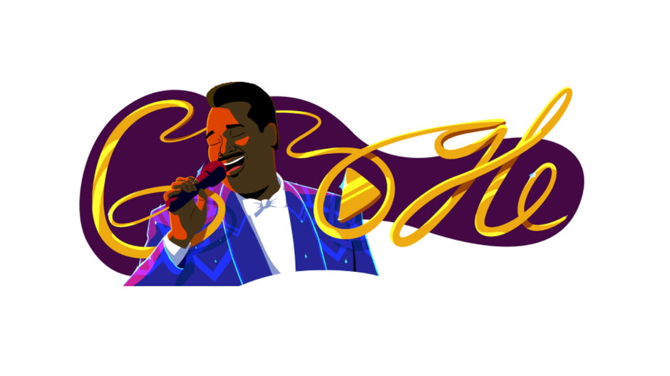 Grafika z Google Doodle pokazująca Luthera Vandrossa