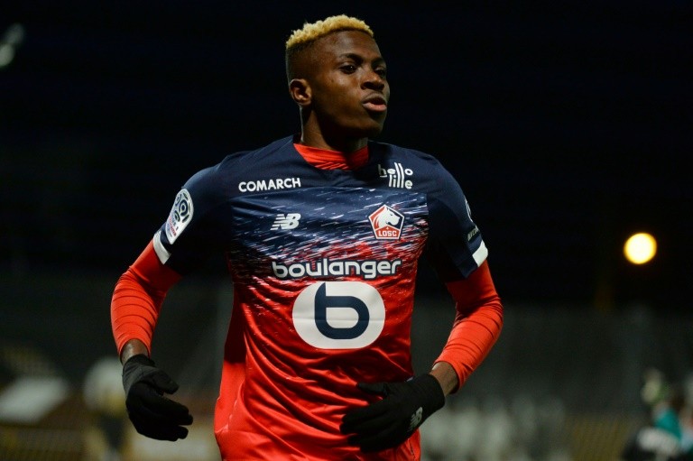 Victor Osimhen is expected to get a pay rise wither at Lille or another club