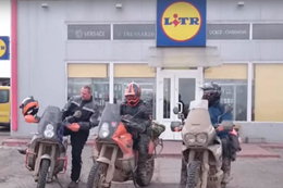 "Litr" - tak Ukraińcy podrobili niemiecki sklep Lidla
